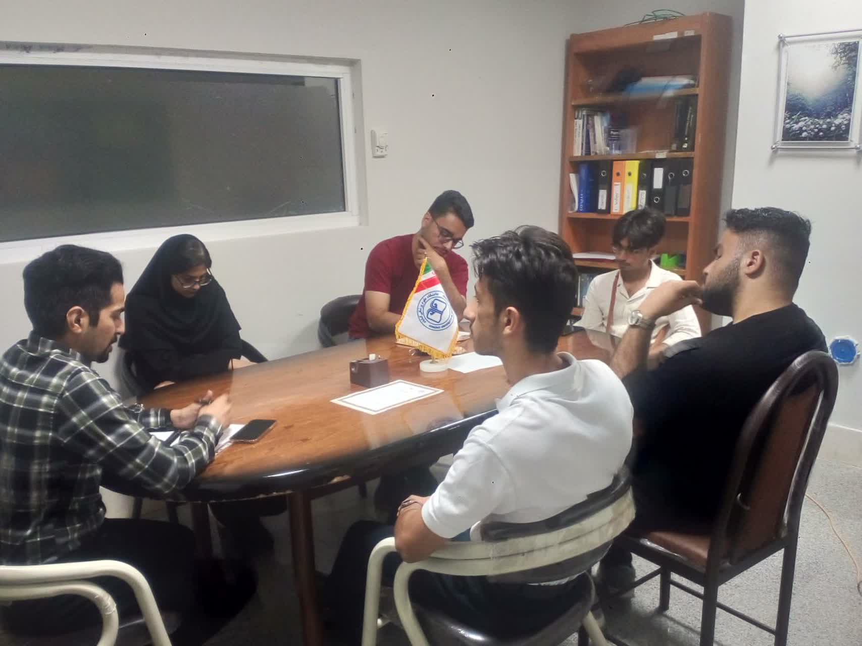 جلسه شورای دانشجویی کمیته تحقیقات و فناوری دانشجویی دانشکده پزشکی